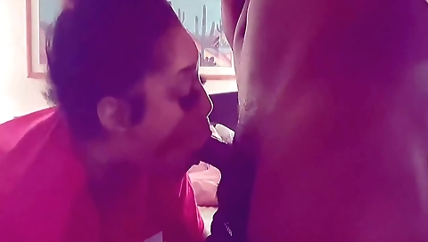 Busty brunette gets her ass pounded in her black skirt