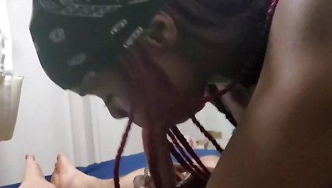 Ebony teen with a big ass gets penetrated by a older white guy