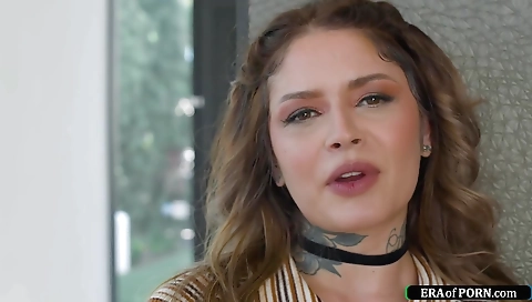 Big boobs pornstar in amazing interracial xxx movie