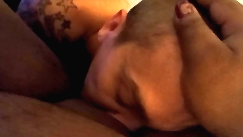 Busty ebony gets her pussy licked by a boy and fucked