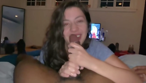 My deepthroat step sister wants me to lick her tight pussy