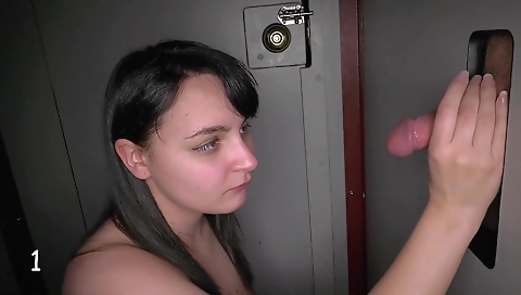 Brunette girl in a white dress and black stockings get fucked