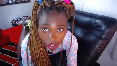 Ebony whore fucked at his place in my big hole and cock