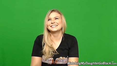 Blonde gets in the casting and gets her ass fucked hard